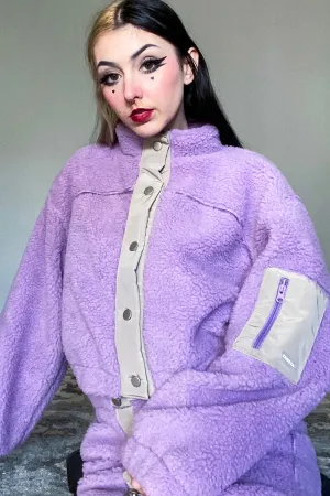 Yummy Crop Fluffy Jacket